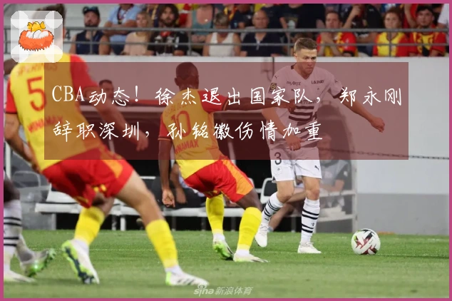 CBA动态！徐杰退出国家队，郑永刚辞职深圳，孙铭徽伤情加重